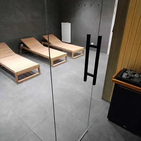 Cicha Przystań Whiteblue Sauna&fitness&parking *