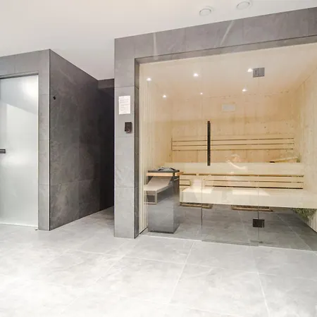 Cicha Przystań Whiteblue Sauna&fitness&parking *
