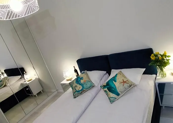 Cicha Przystan Whiteblue Sauna&fitness&parking Apartment *