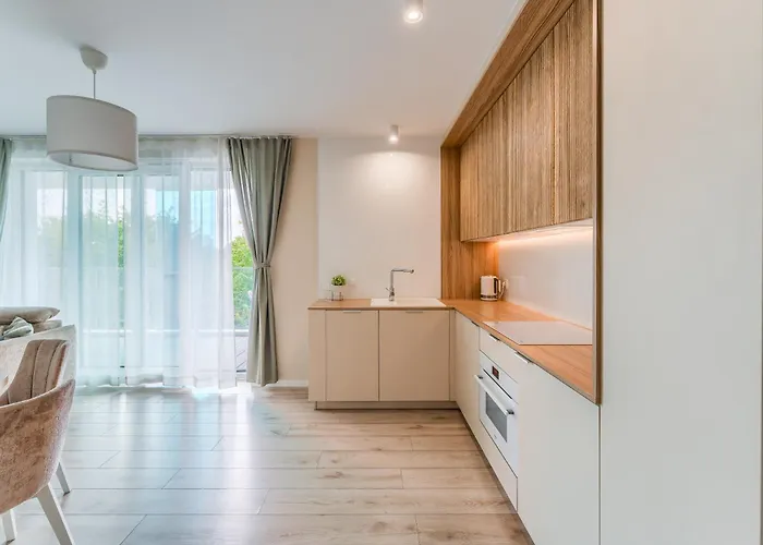 Cicha Przystan Whiteblue Sauna&fitness&parking * Kolobrzeg