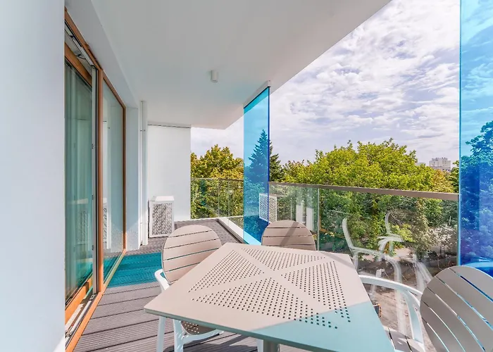 Apartment Cicha Przystan Whiteblue Sauna&fitness&parking *