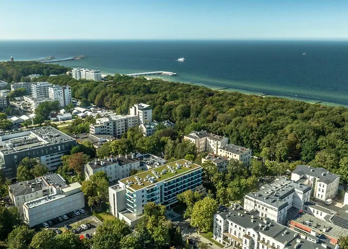 Cicha Przystan Whiteblue Sauna&fitness&parking * Kolobrzeg